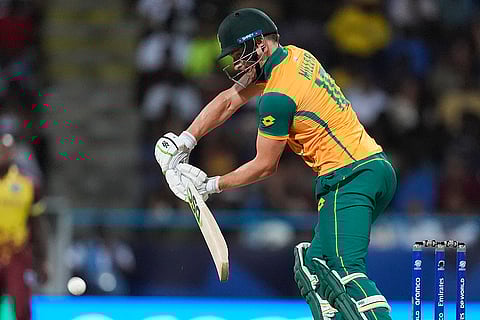 David Miller bats against West Indies